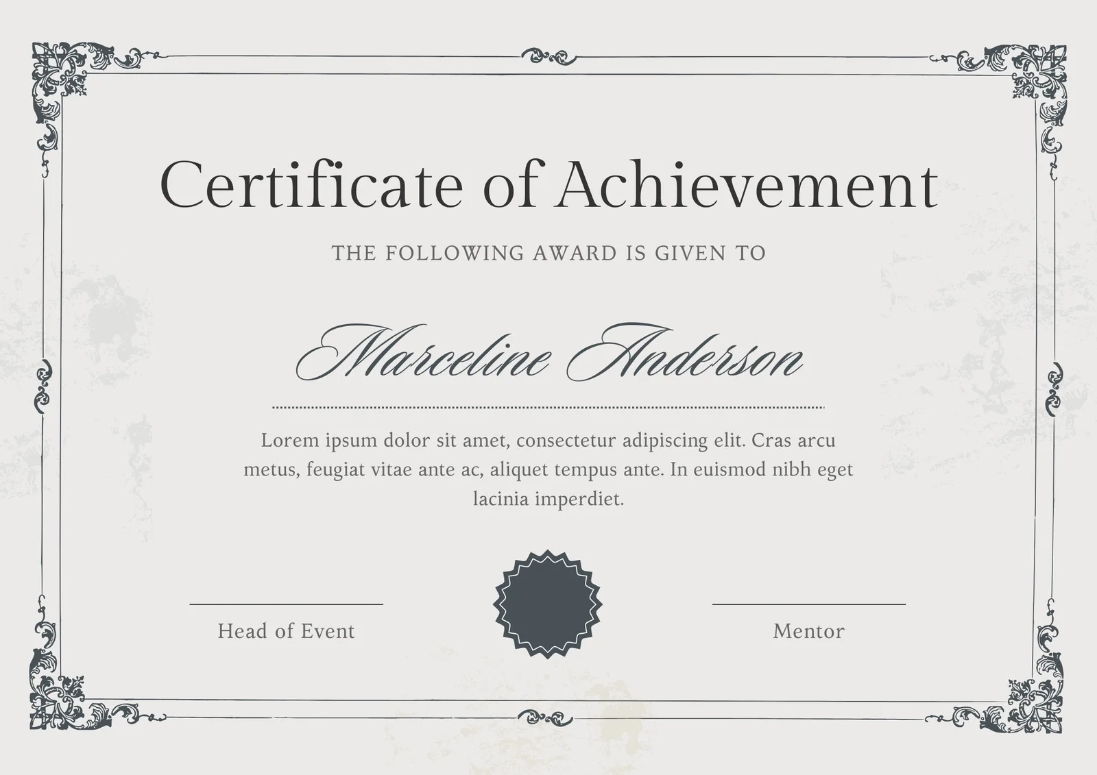 Free Printable Blank Certificates