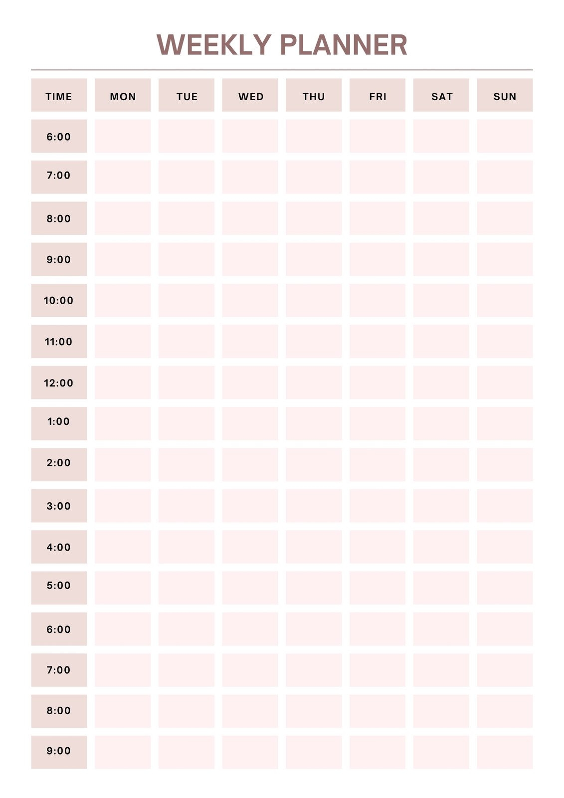 Free Daily Planner Templates To Customize Canva