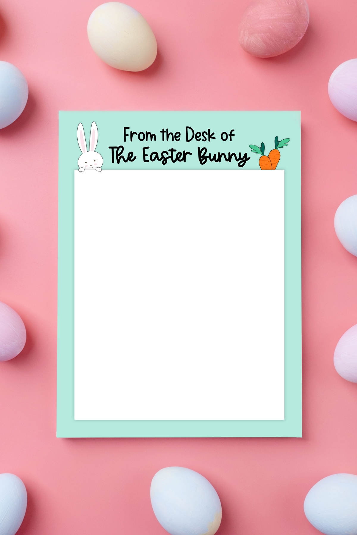 Printable Easter Notes Blank