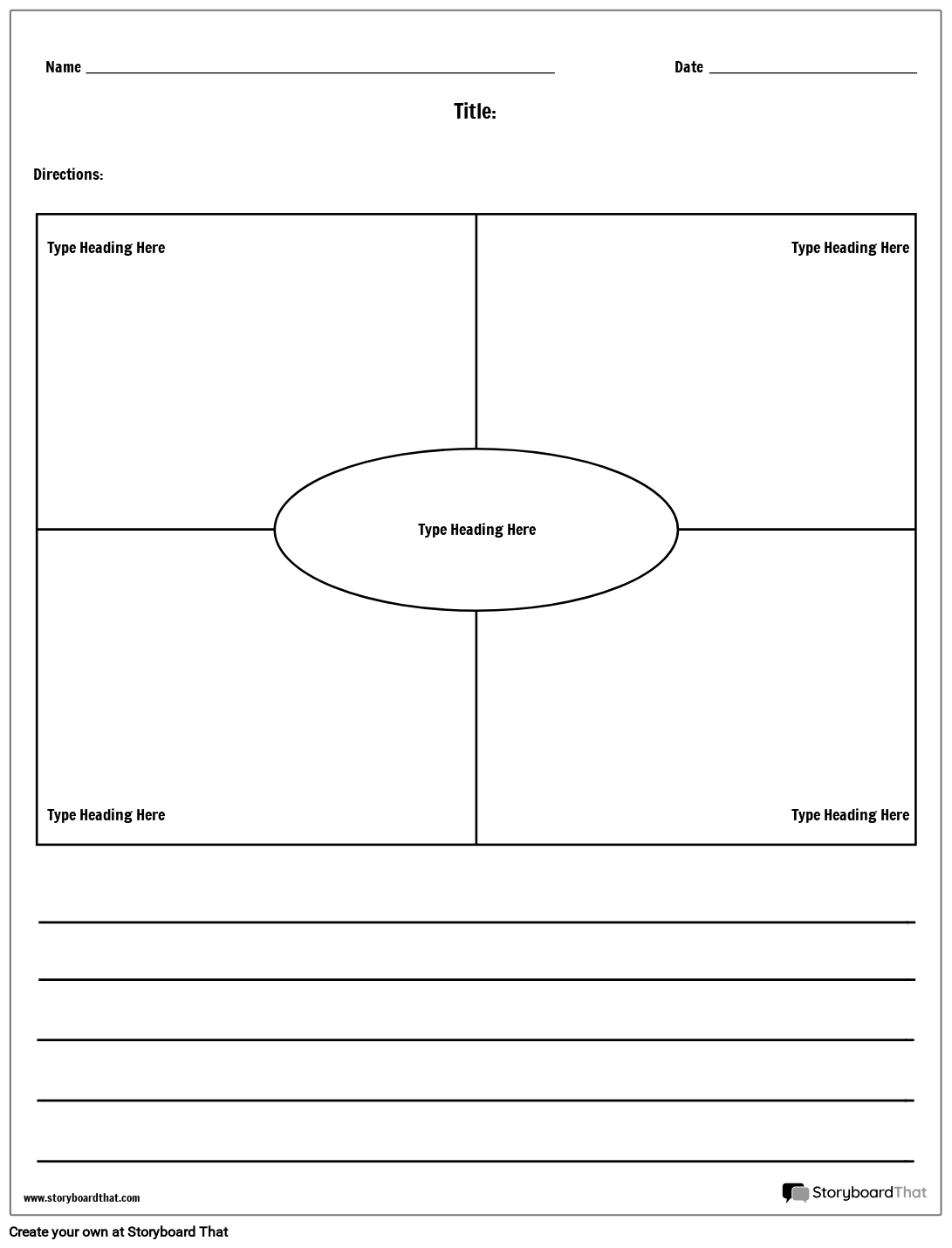 Free Frayer Model Templates By Storyboard That Create Now 