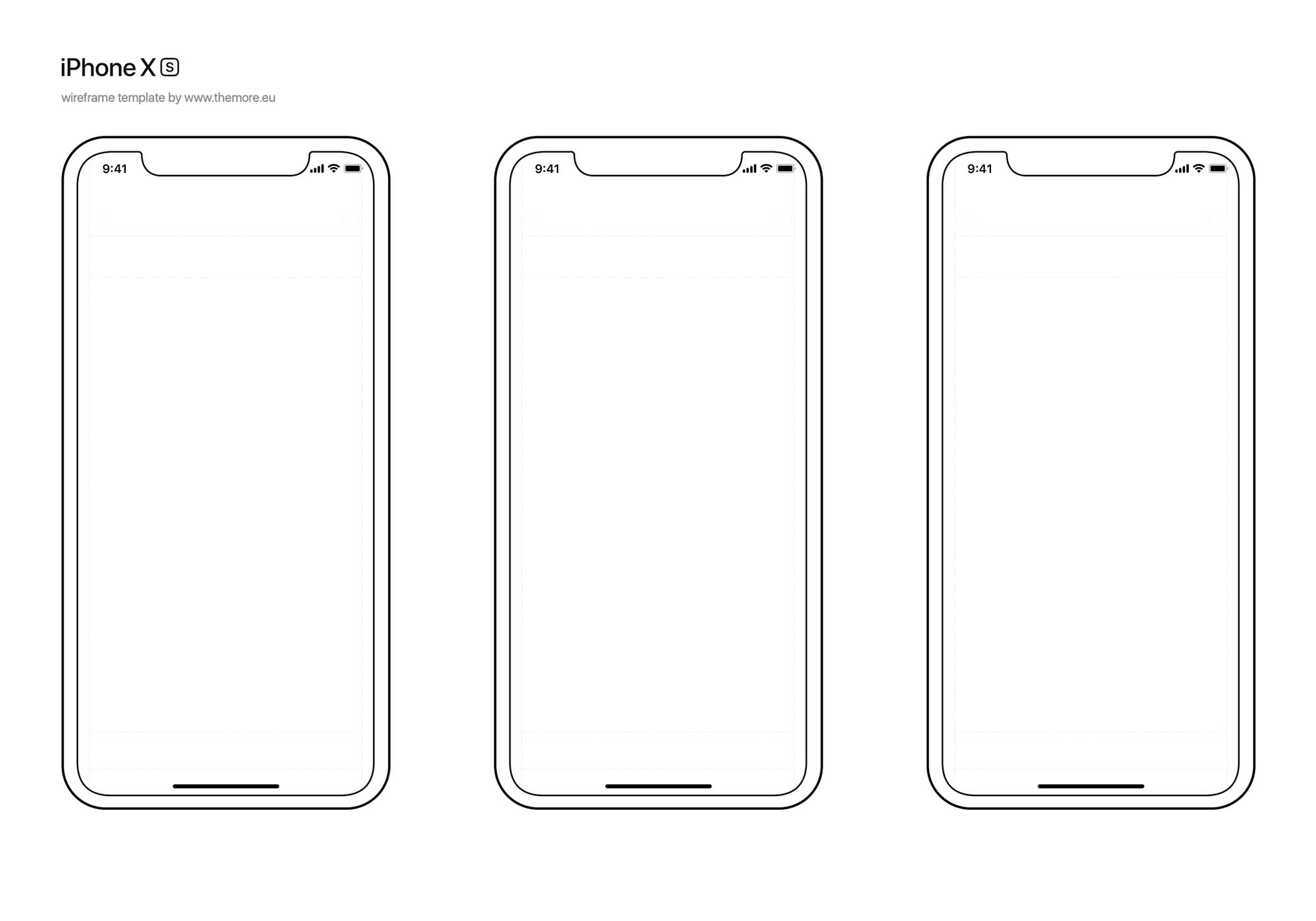Blank Iphone Template Printable