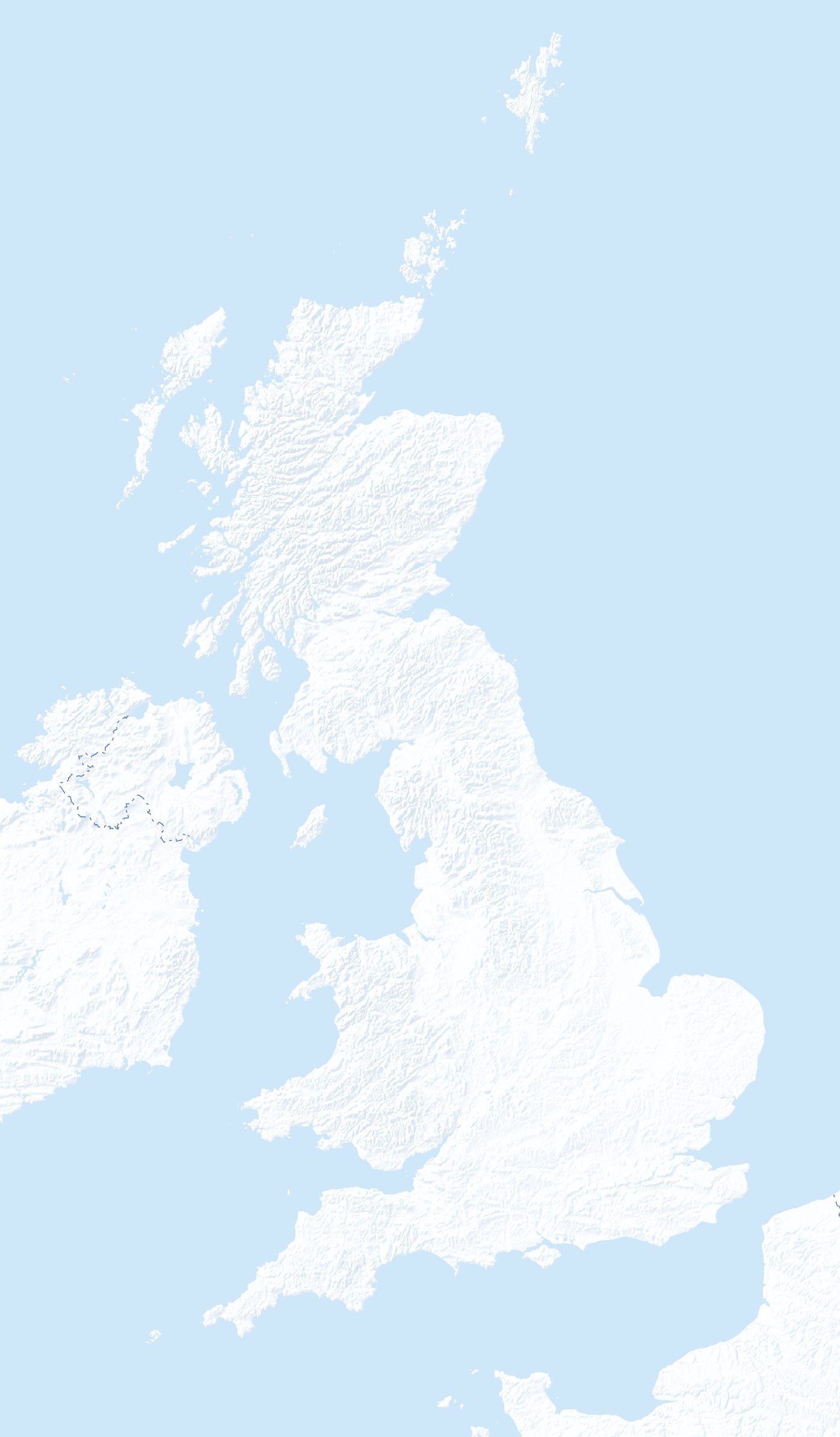 Printable Blank Uk Map