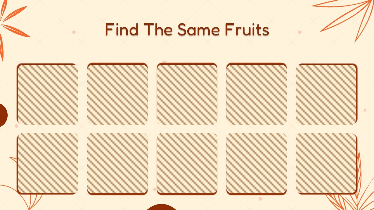 Free Memory Game PowerPoint Templates