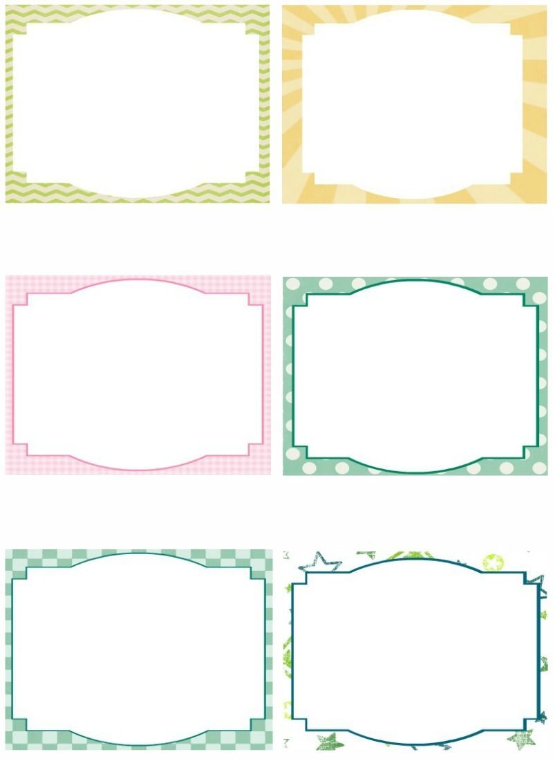 Blank Printable Cards Free