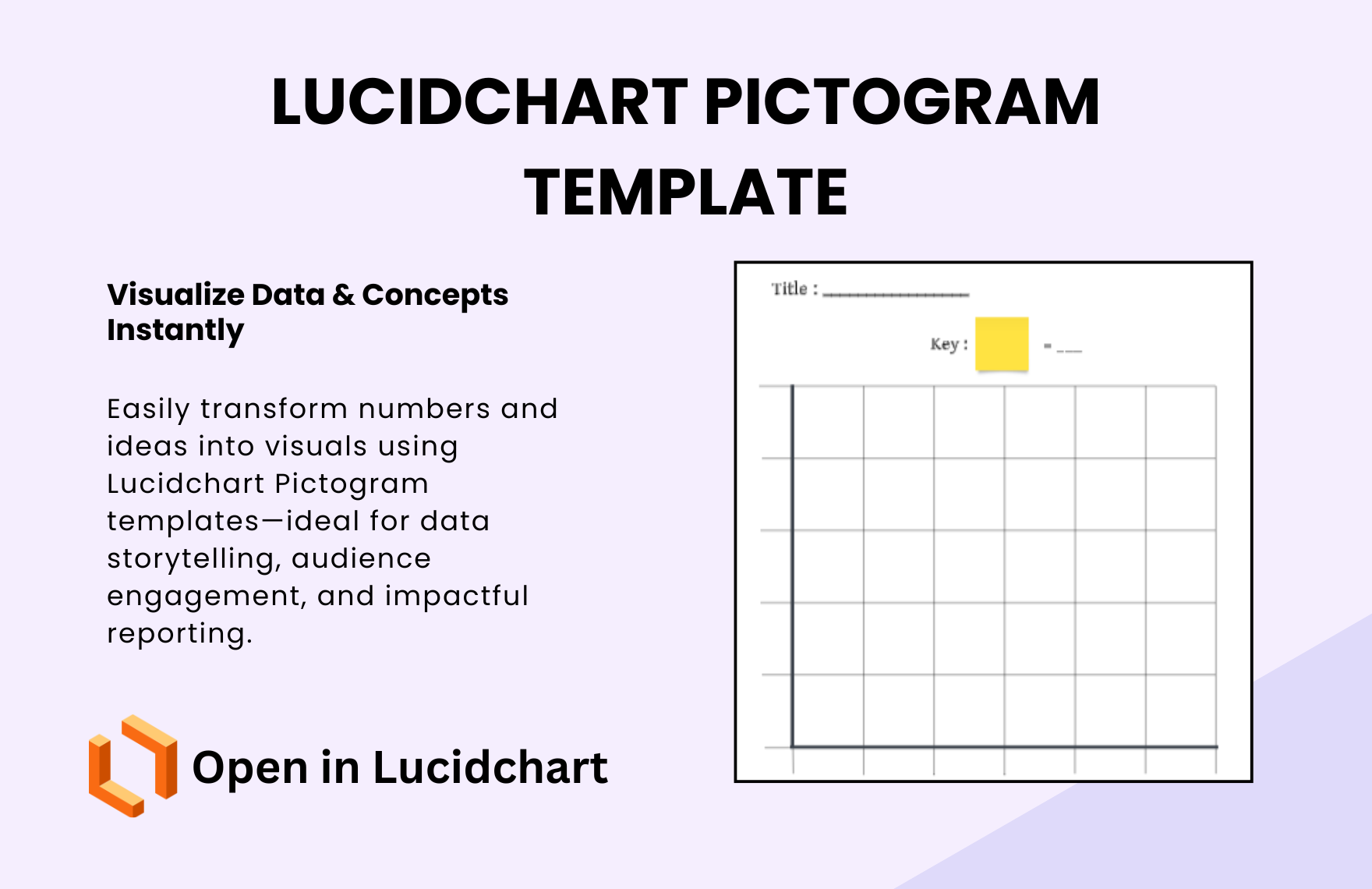 Free Pictogram Template In Lucidchart To Download Template