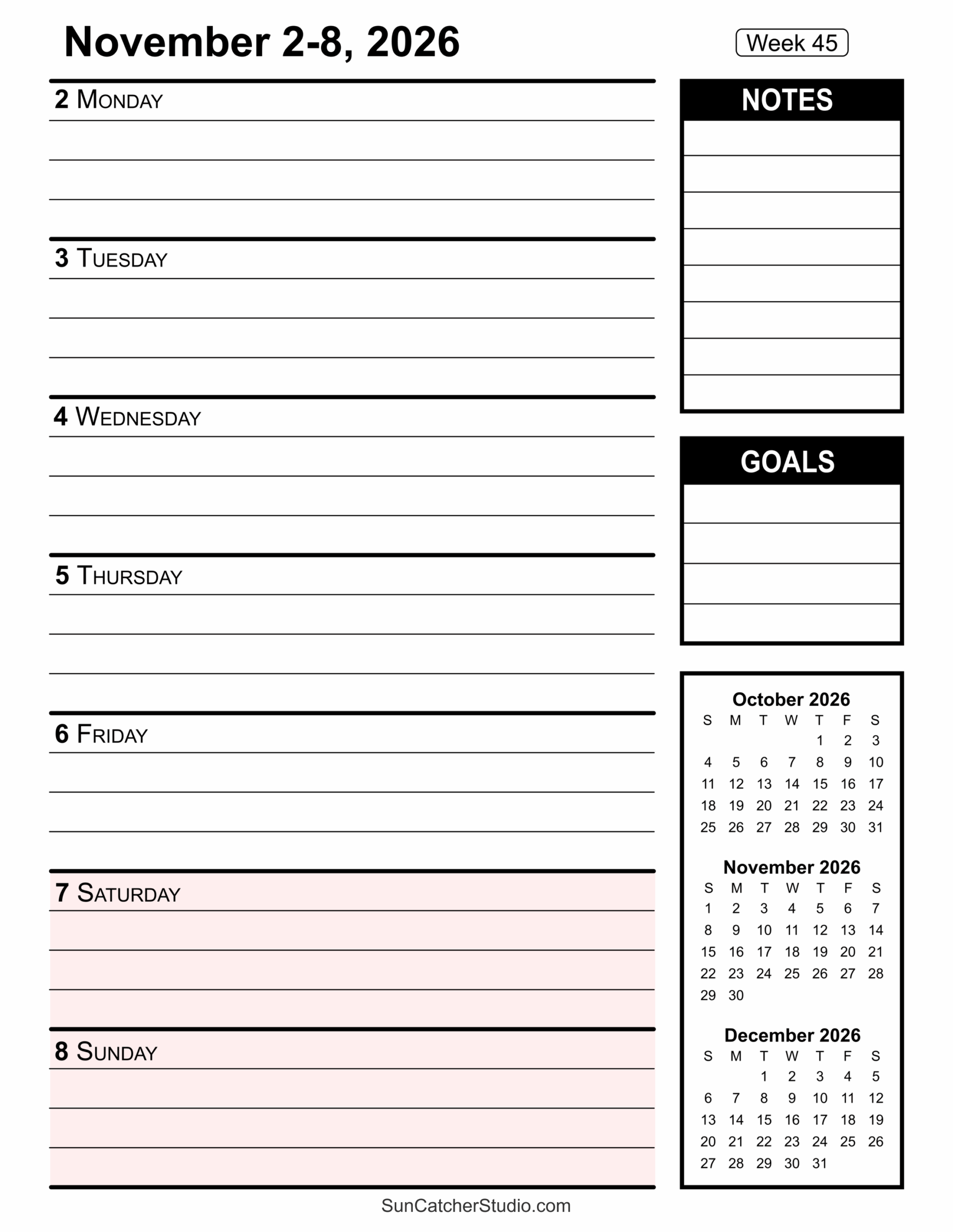 2026 Blank Printable W-2
