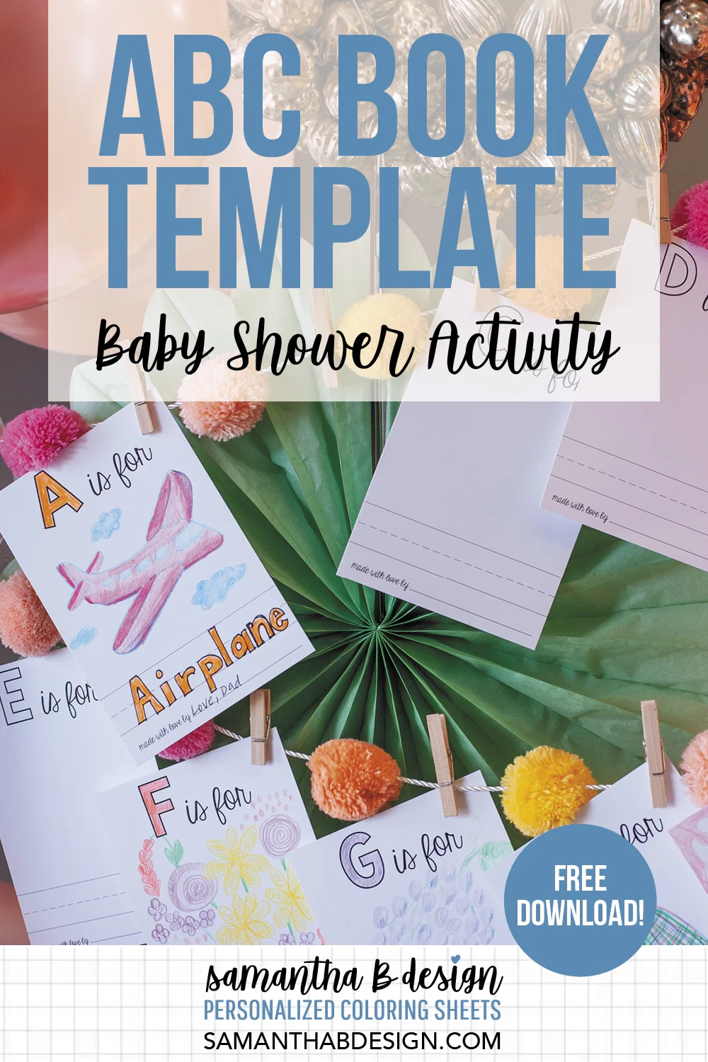 Printable Blank Abc Book