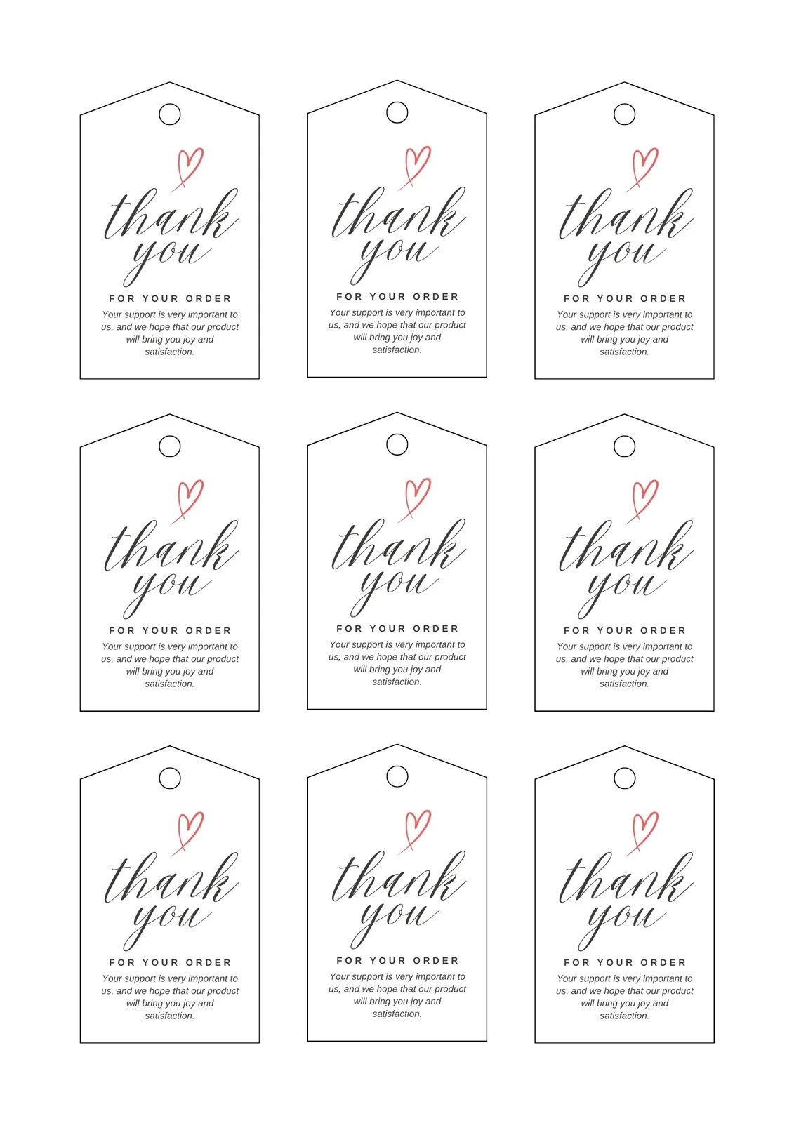 Free Printable And Customizable Gift Tag Templates Canva