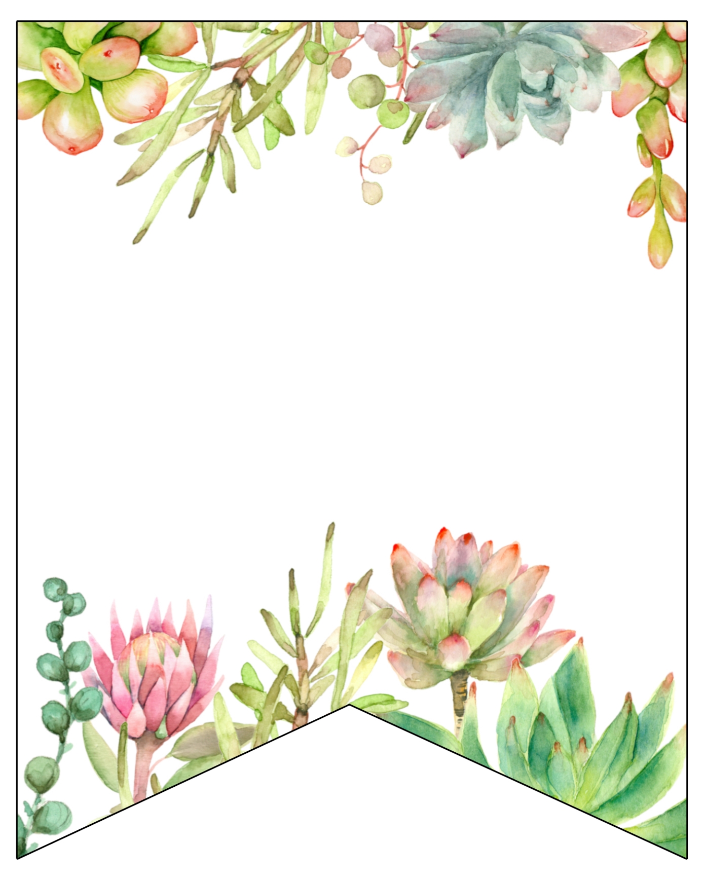 Blank Printable Header