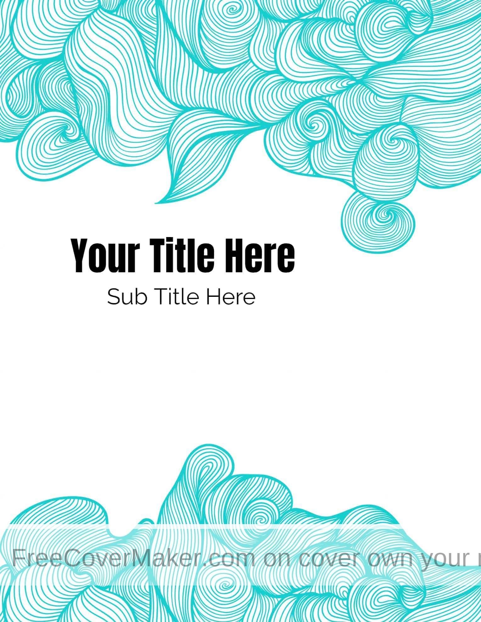 Blank Printable Binder Covers