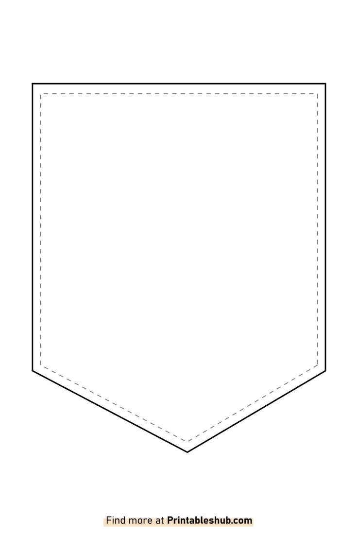 Printable Copy Of Blank Banner