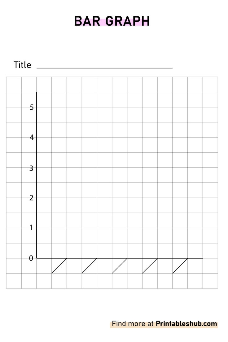 Printable Blank Graph