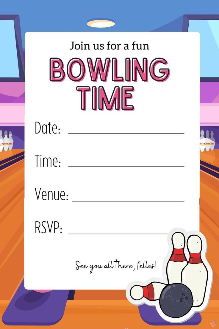 Blank Party Invitations Free Printable