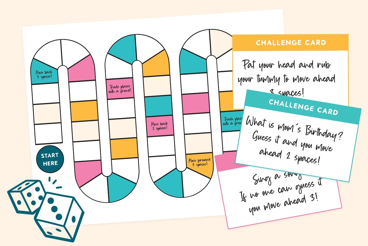 Free Printable Game Board Blank