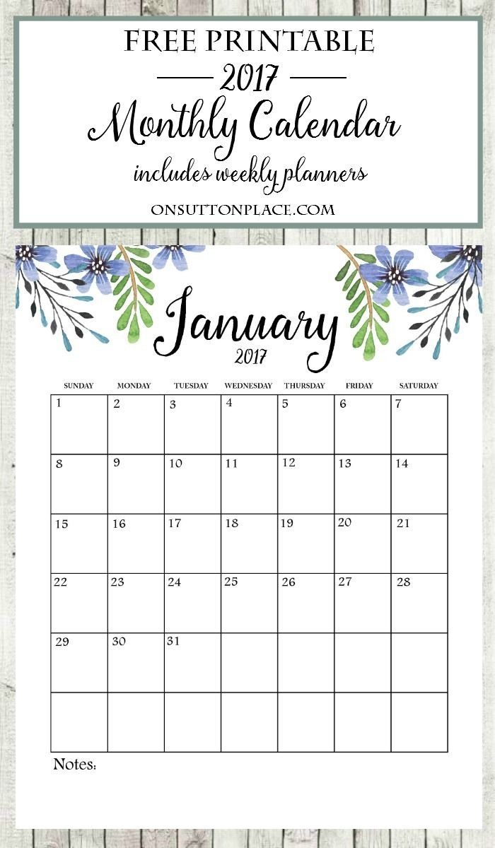 Free Printable Calendar For 2026 Planning