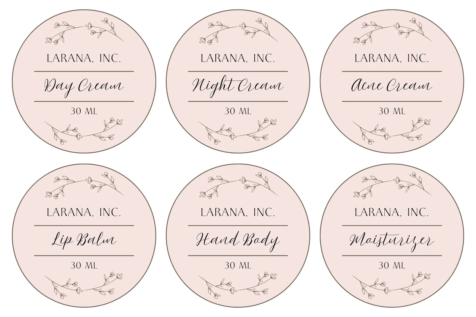 Blank Printable Labels Free