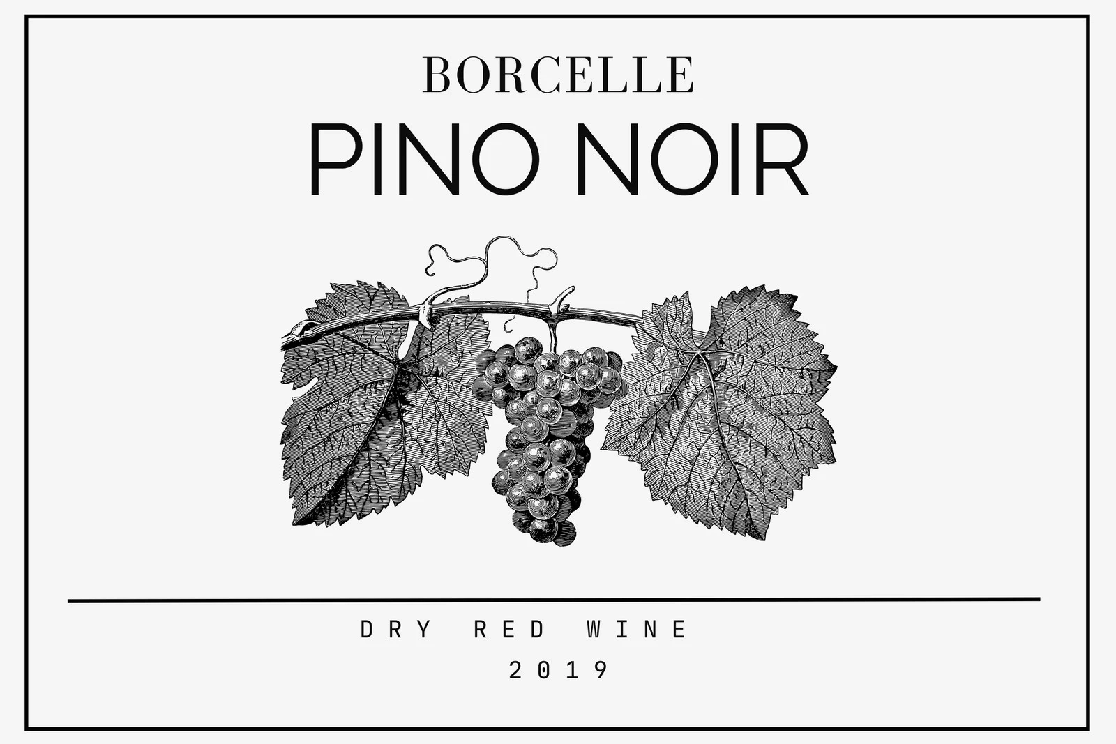 Free Printable Customizable Wine Label Templates Canva