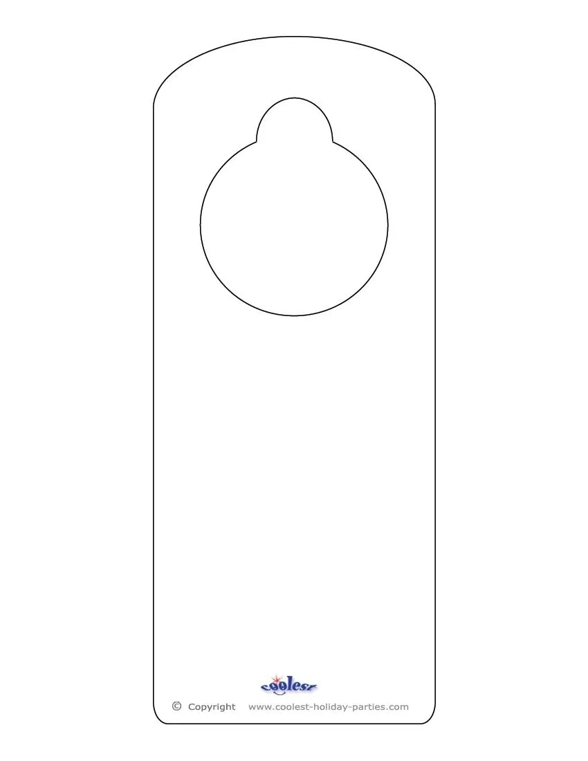 Hanger Lables Blank Free Printable