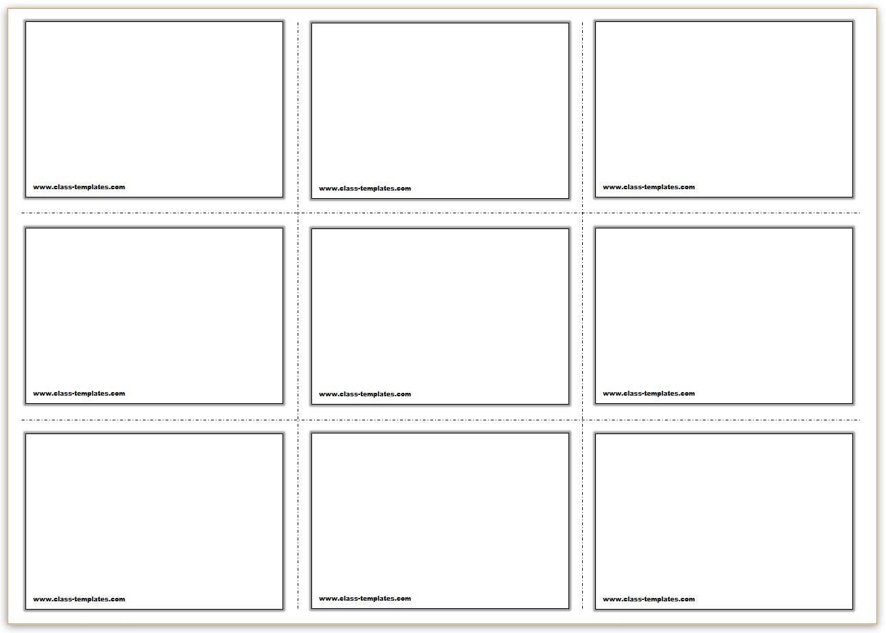 Blank Card Printable