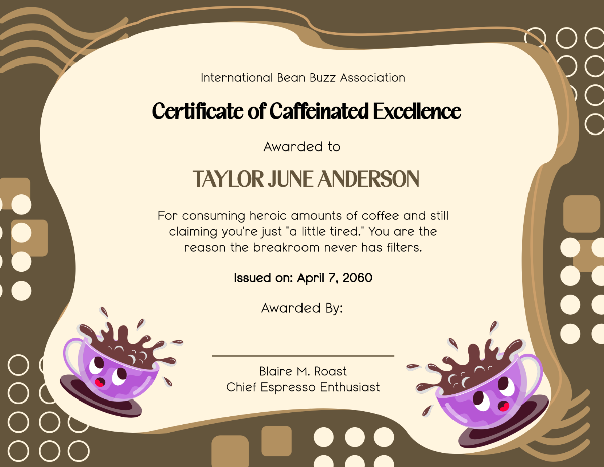 Free Printable Funny Certificate Templates To Customize Online