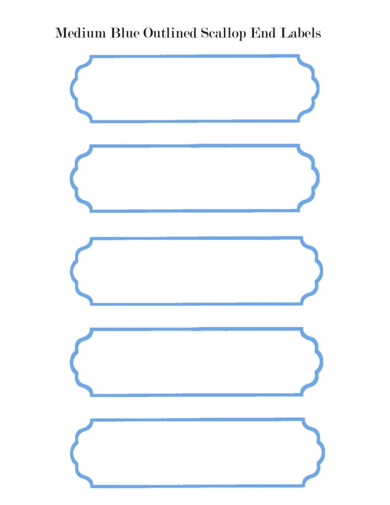 Free Printable Labels To Organize Your Stuff In My Own Style