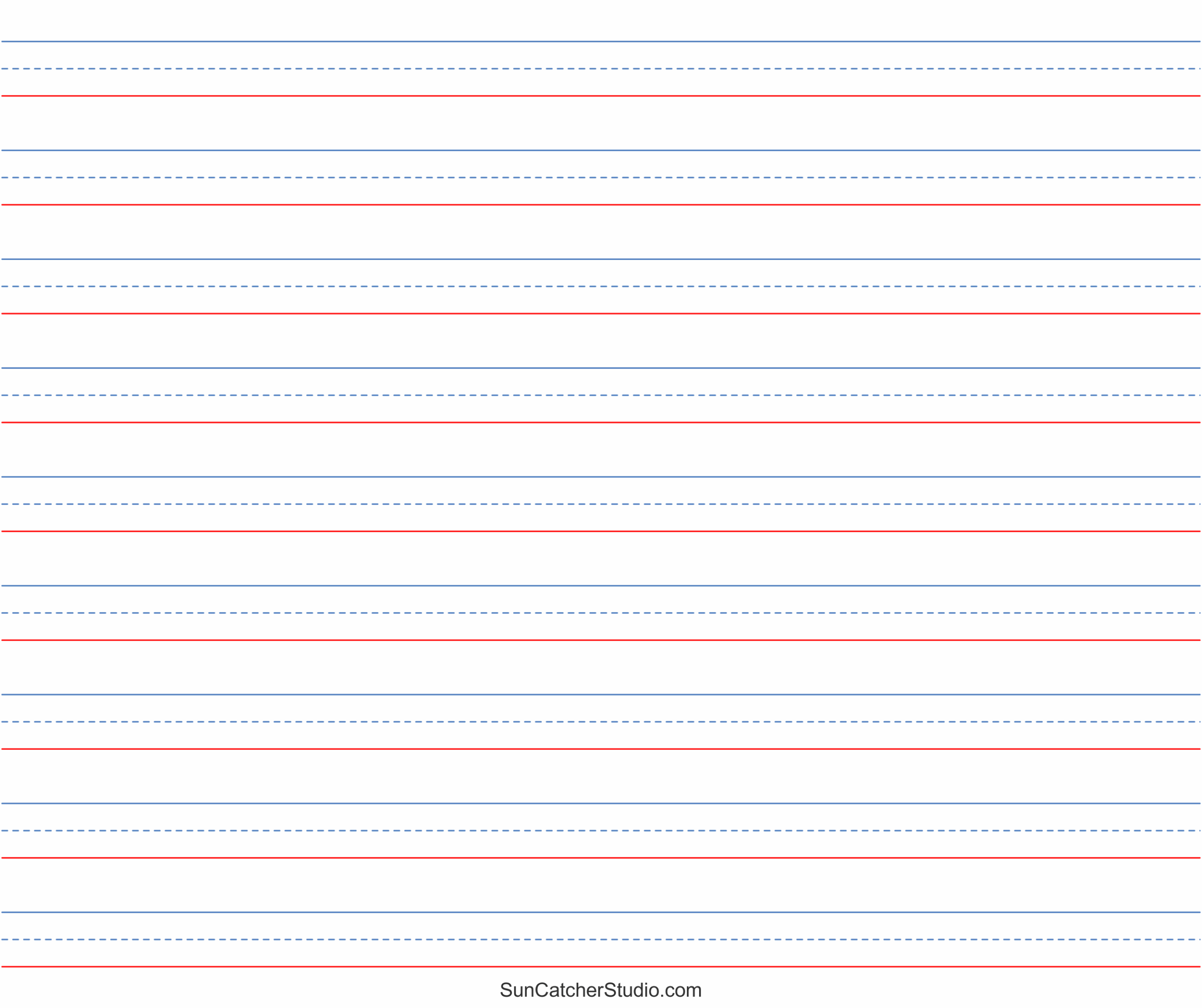 Printable Blank Document With Lines