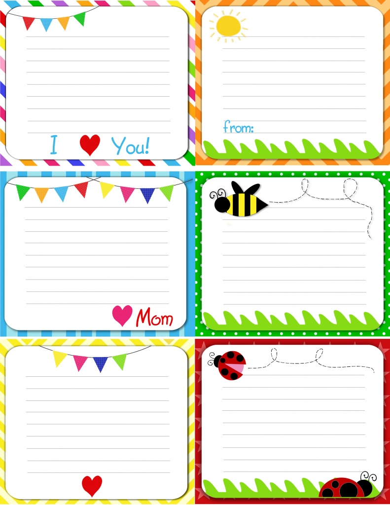 Free Printable Lunch Notes Printable Party Favors