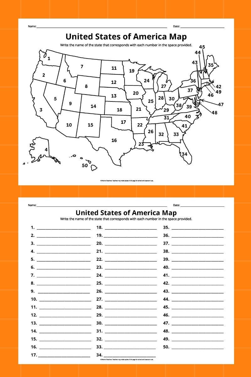 Blank Rocky Mountain Printable States