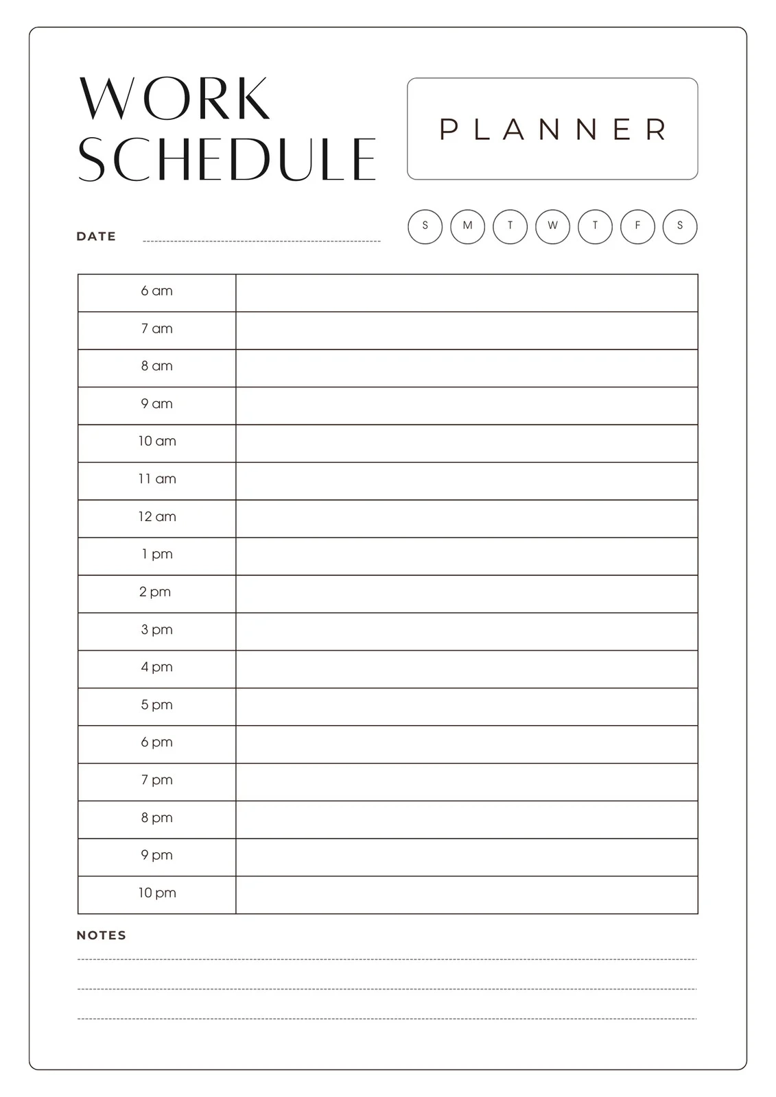 Free Printable Planner Templates To Customize Canva