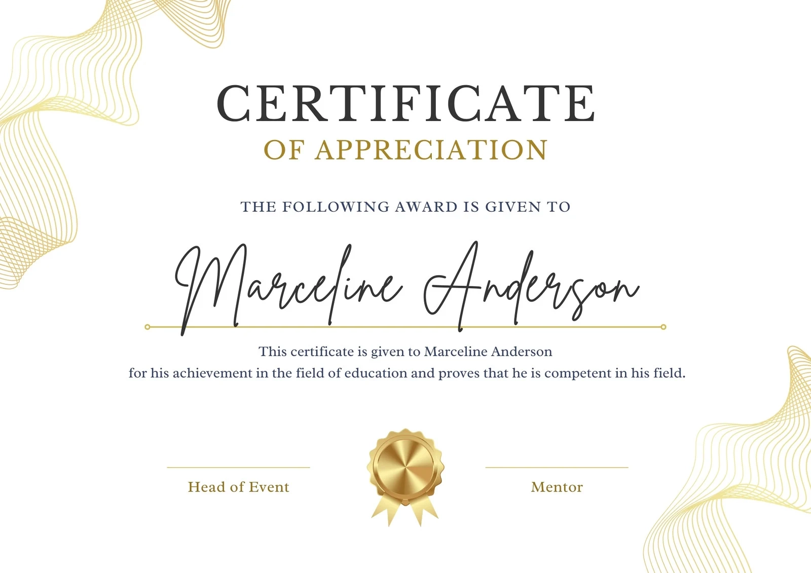 Free Simple Certificate Templates To Edit And Print Canva