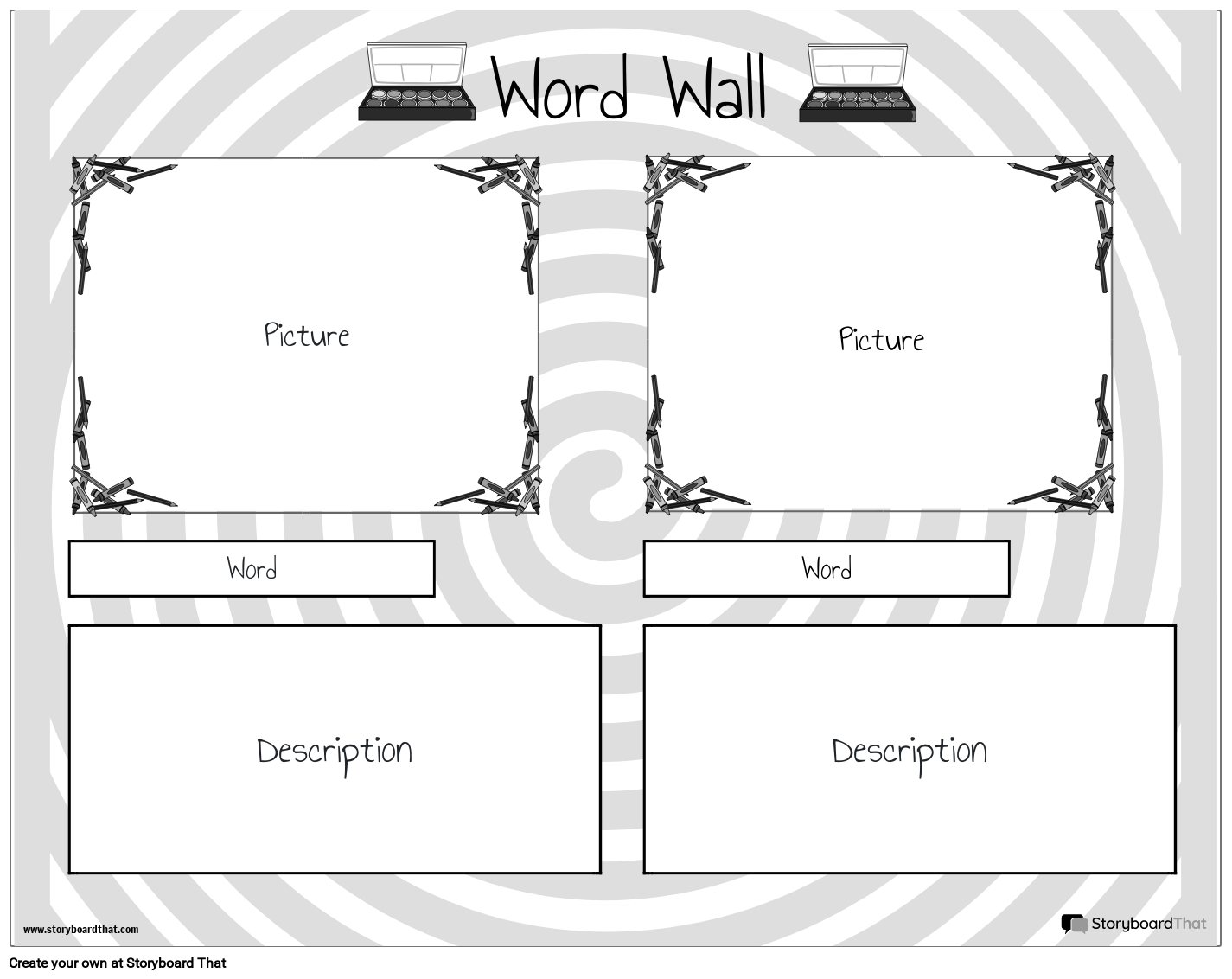 Free Word Wall Templates By Storyboard That 2025