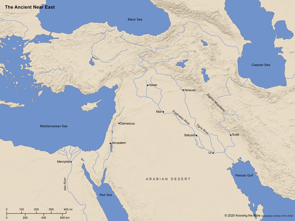 FreeBibleimages Maps Of Empires In Bible Times Assyrian 