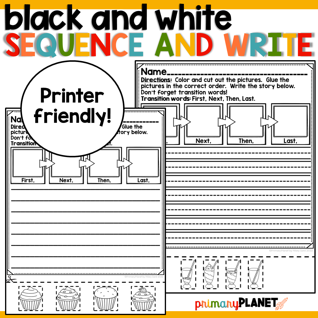 Fun Sequence Writing Prompts Anytime Sequencing Worksheets 