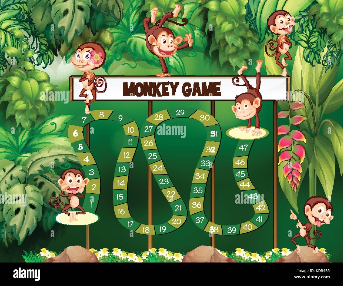 Board Game Printable Blank Forest