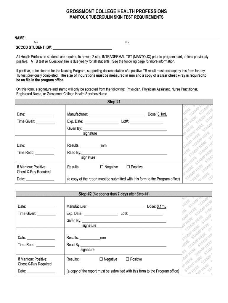 Printable Blank Ppd Form