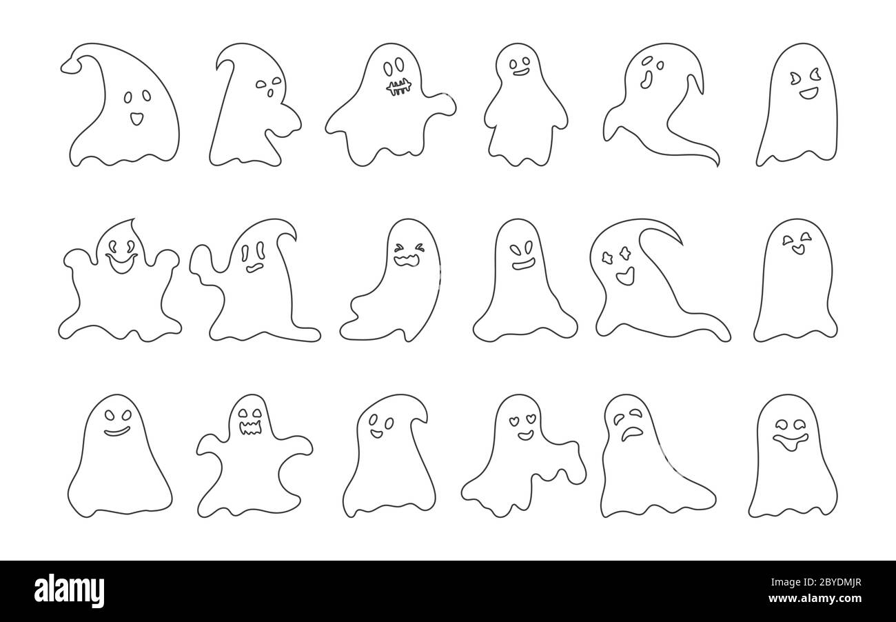 Printable Blank Ghosyts
