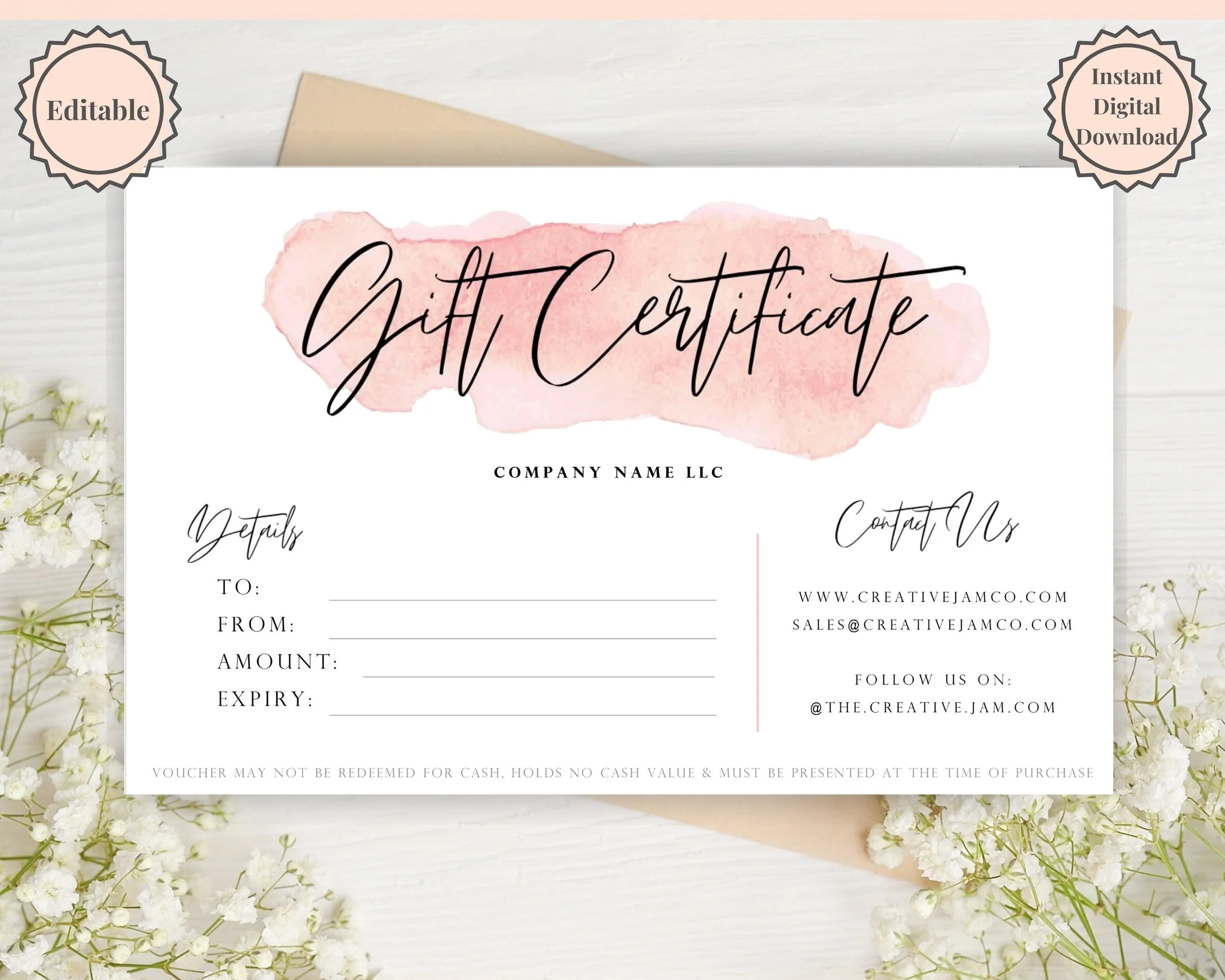 Gift Certificate Template Customize Your Own Coupons amp Gift Vouchers