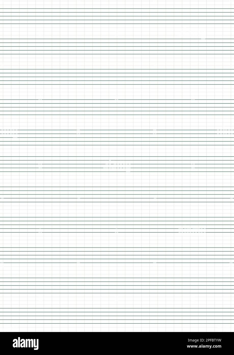 Graph Paper Printable Grid Paper With Stave On A White Background 