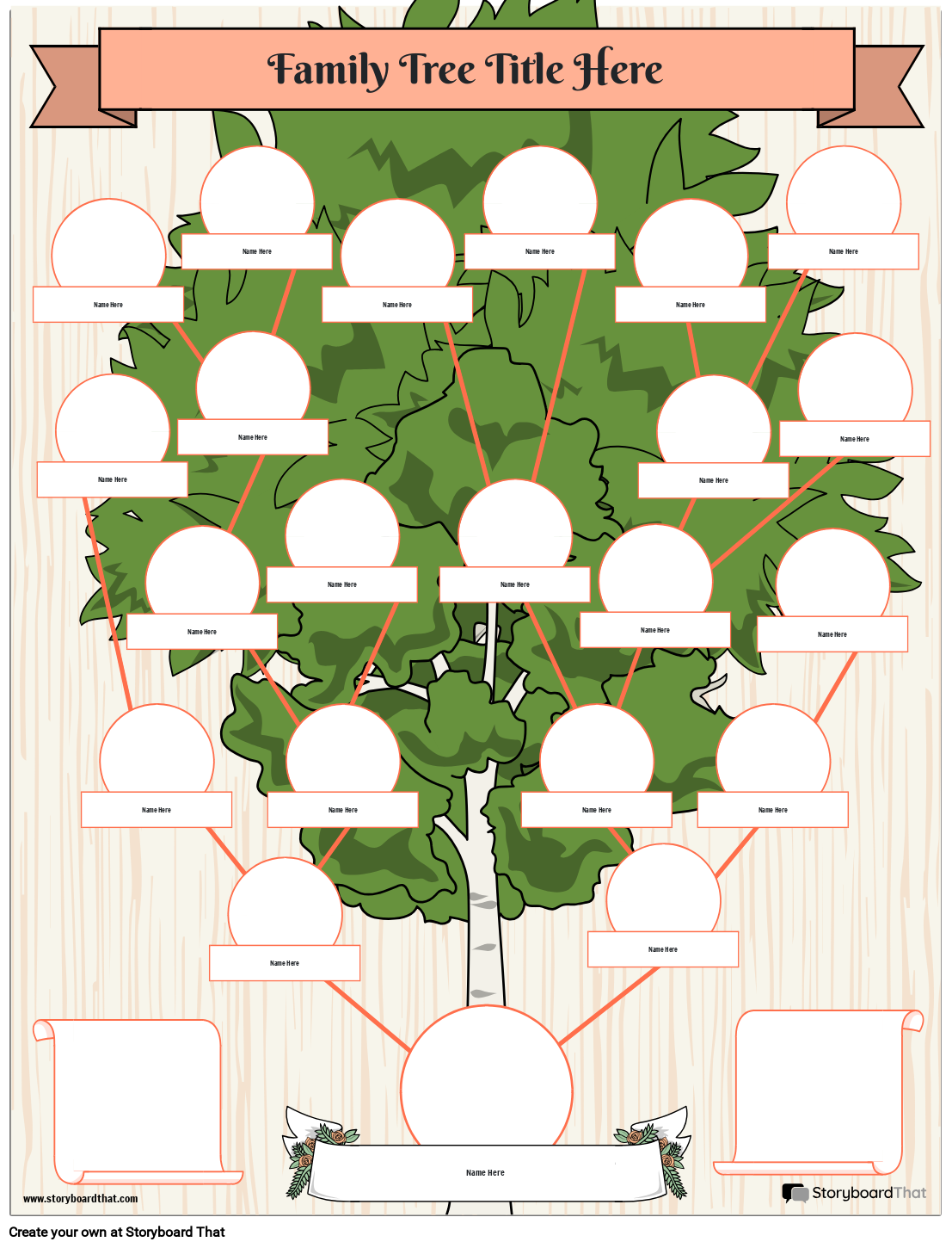 Blank Printable Familt Tree