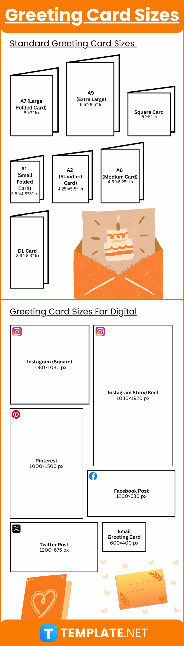 Blank Printable Greeting Cards Sizes