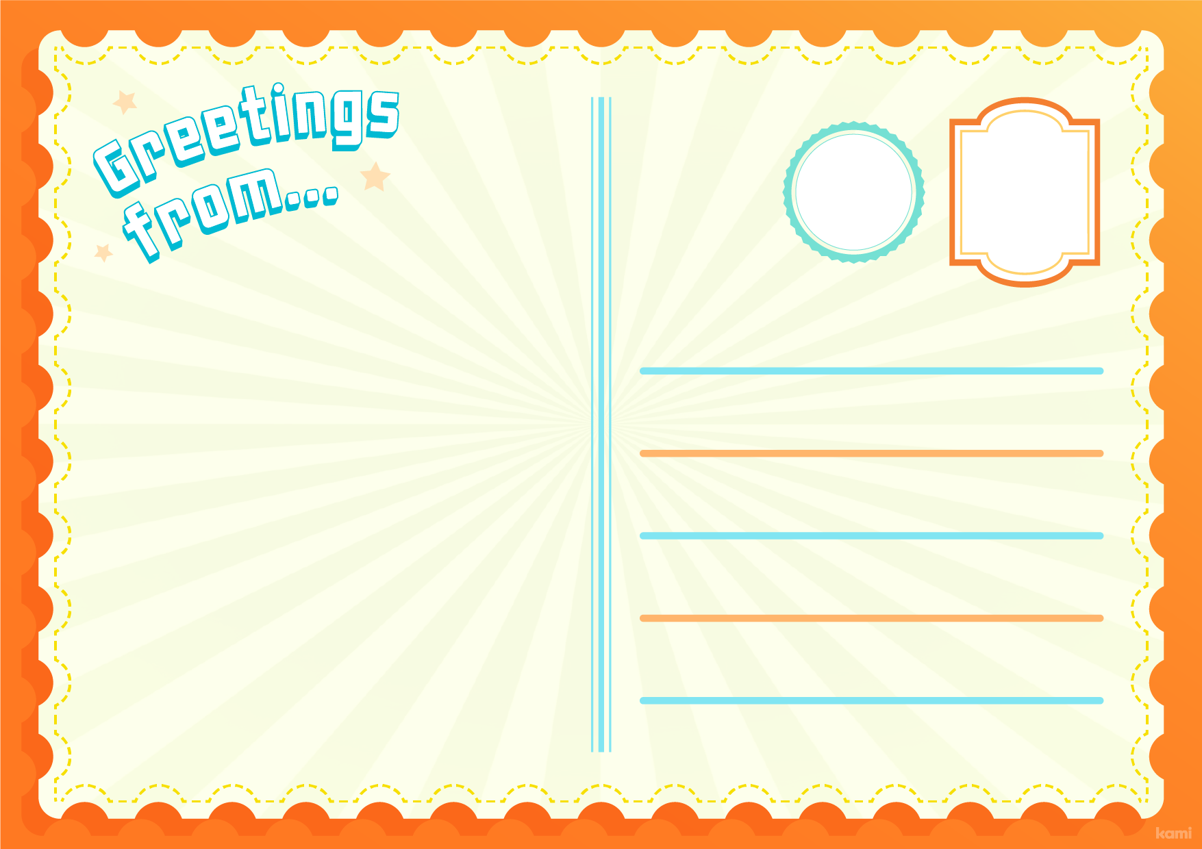 Greetings Postcard For Teachers Perfect For Grades 10th 11th 