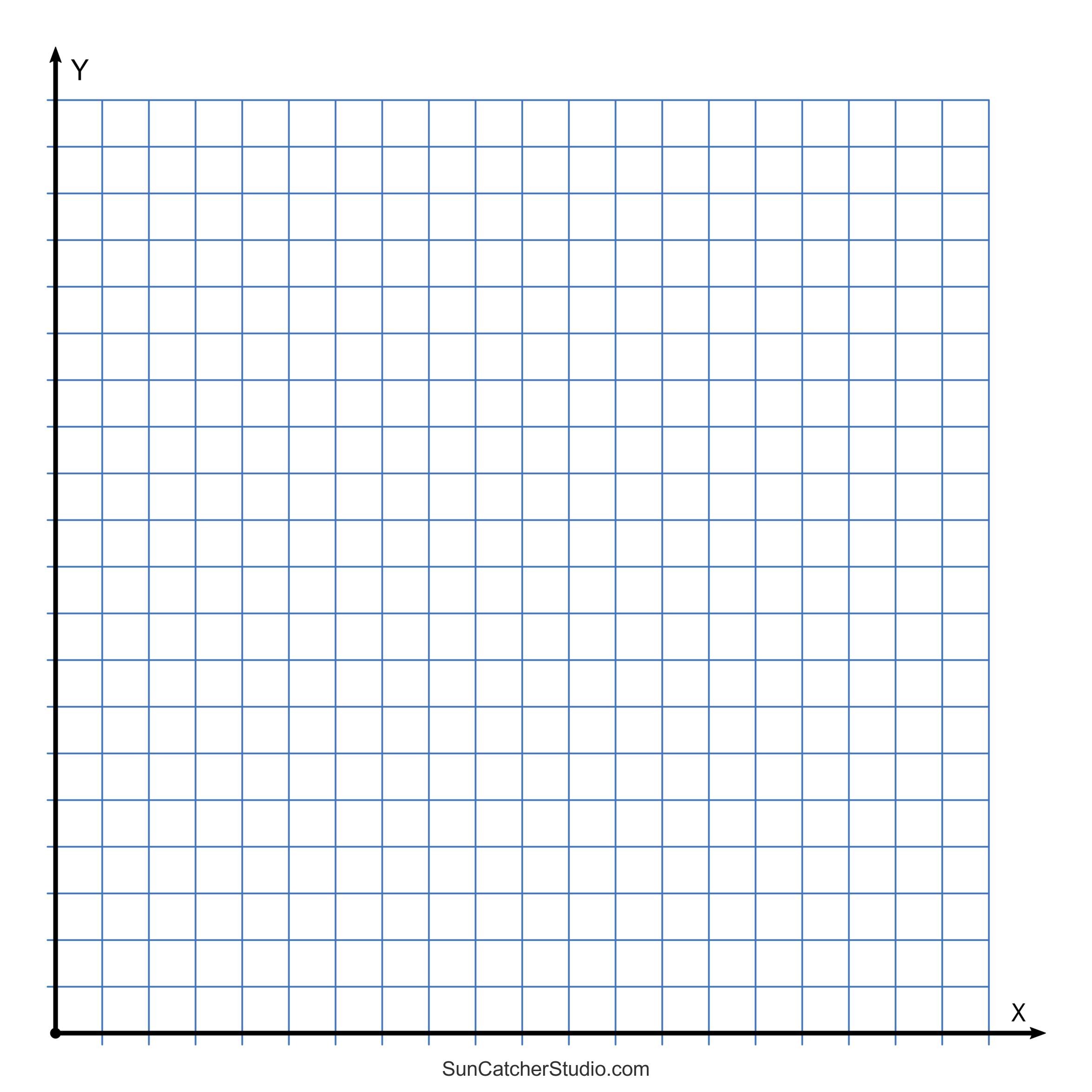 A Blank Graph Printable