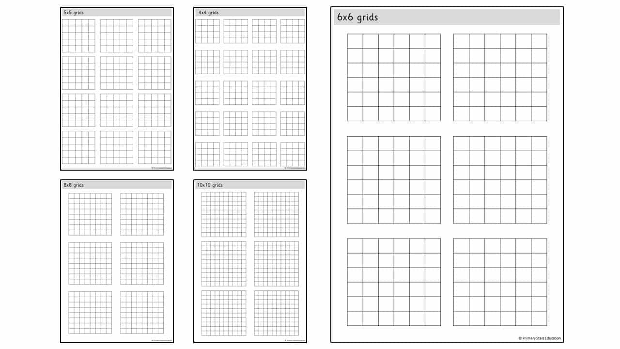 Grids Template Primary Stars Education
