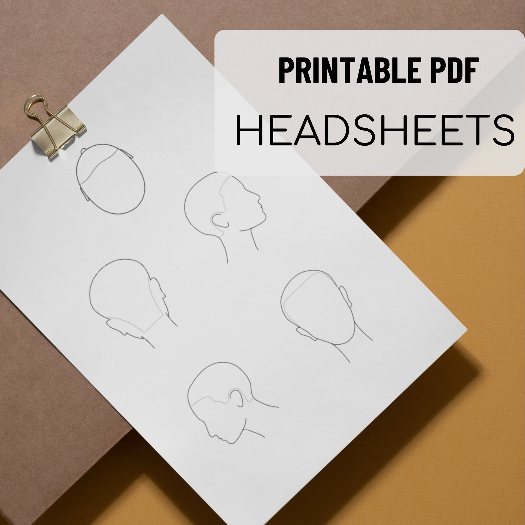 Blank Head Form Printable