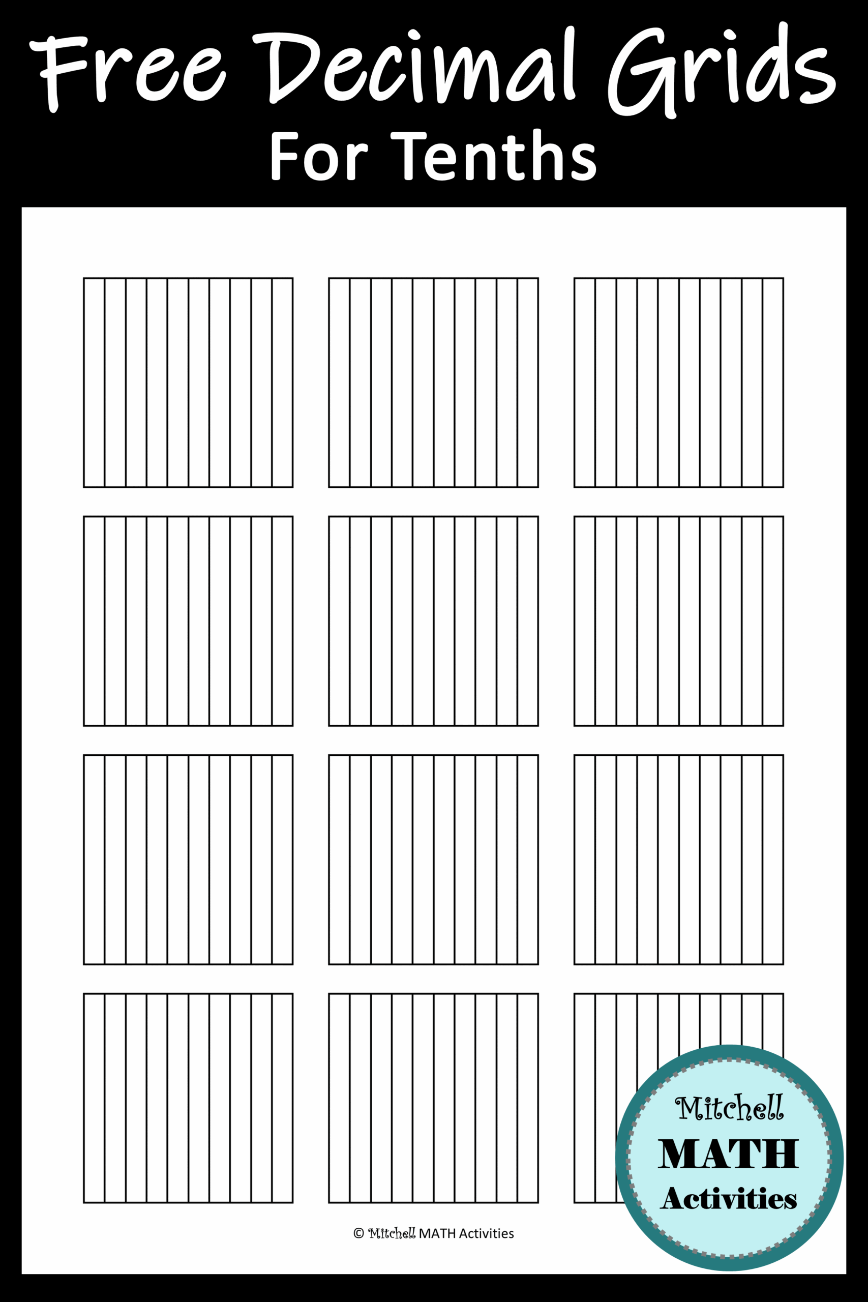 Hands on Activities For Decimal Tenths And Hundredths Worksheets 