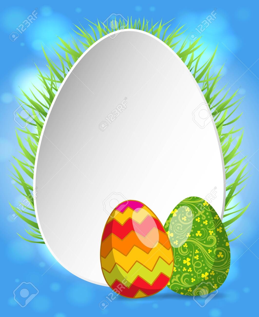 Easter Blank Printable Card