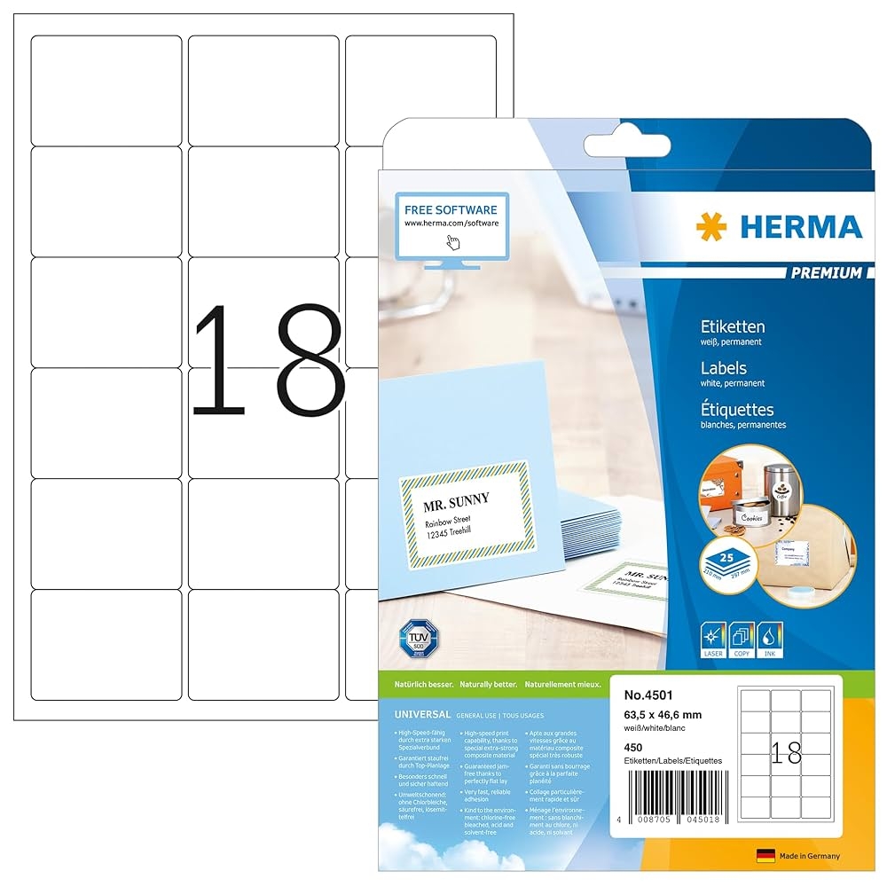 Blank Printable Labels For Addressing