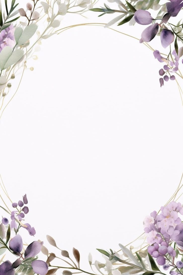 High Resolution Printable Greeting Card Lavender 8 DIY Blank 