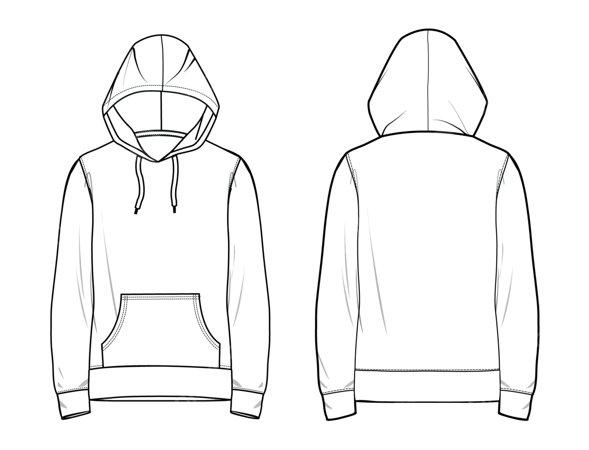 Hoodie Template PNG Vector PSD And Clipart With Transparent 