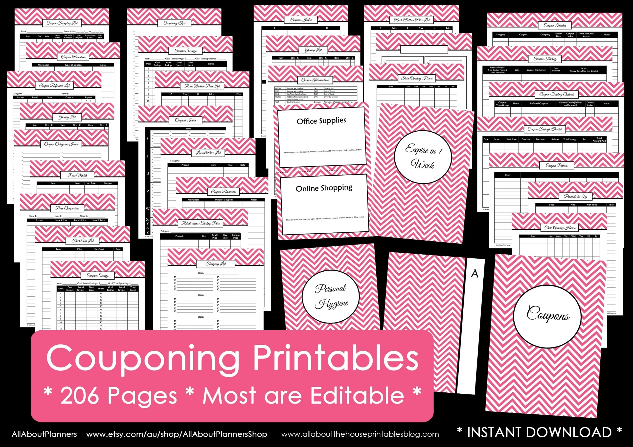 Household Binder Printables GET IT ALL Home Binder Cover 